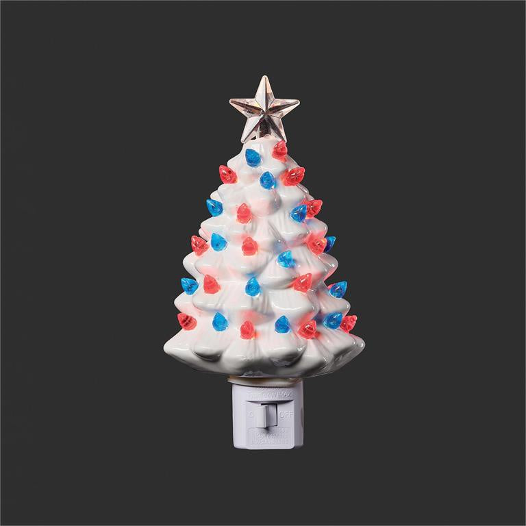 Vintage White Tree Nightlight