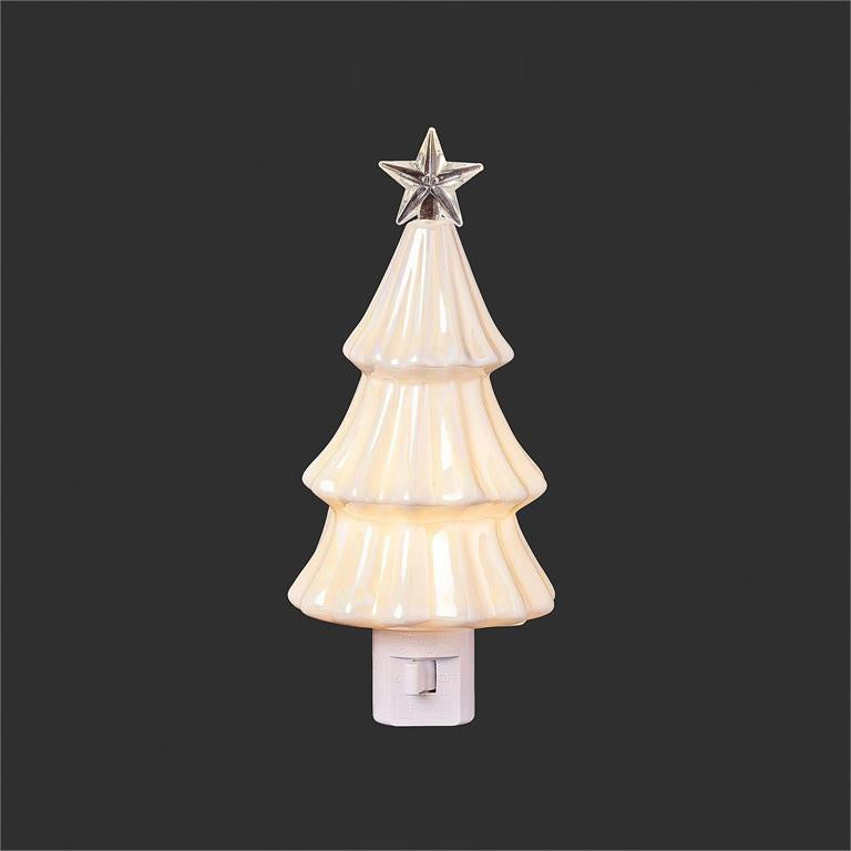 White Christmas Tree Nightlight