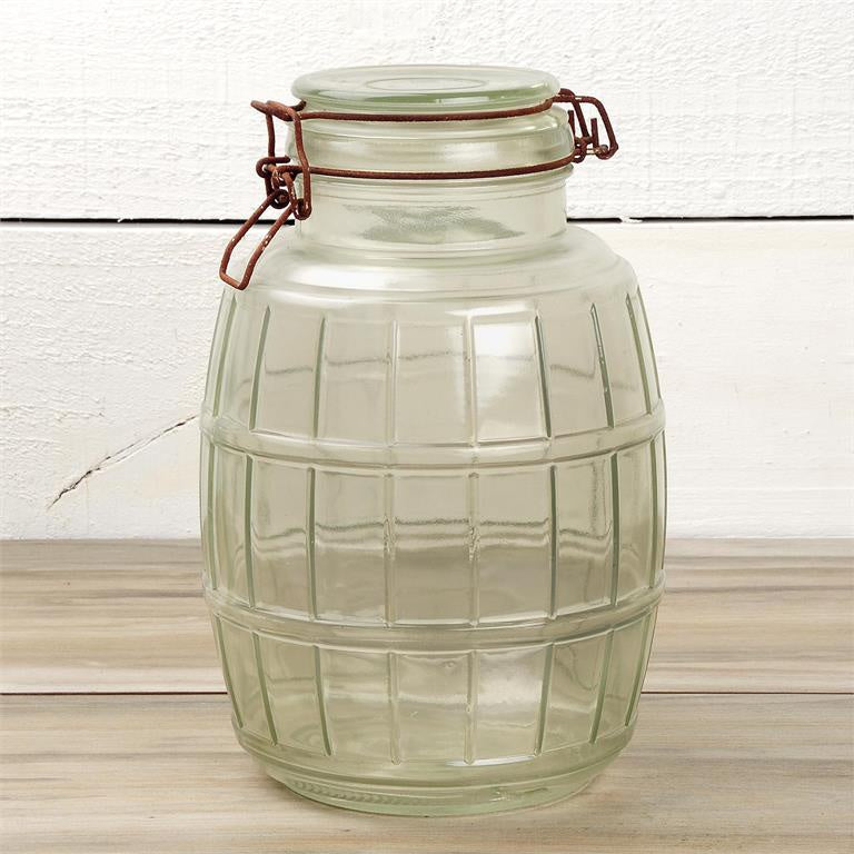 Vintage Glass Pickle Jar