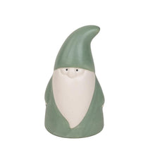 Load image into Gallery viewer, Vintage Green Ceramic Gnome
