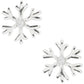 Sweet Daughter Snowflake Stud Earrings & Gift Card