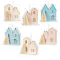 Pastel House & Tree Ornament