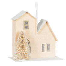 Load image into Gallery viewer, Pastel House &amp; Tree Ornament
