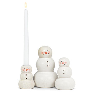 Jolly Snowman Figurine