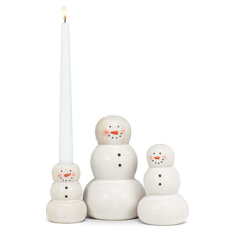 Jolly Snowman Figurine