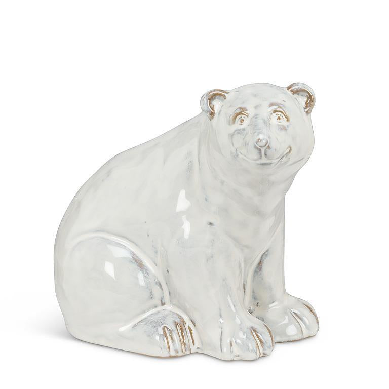 Stoneware Polar Bear