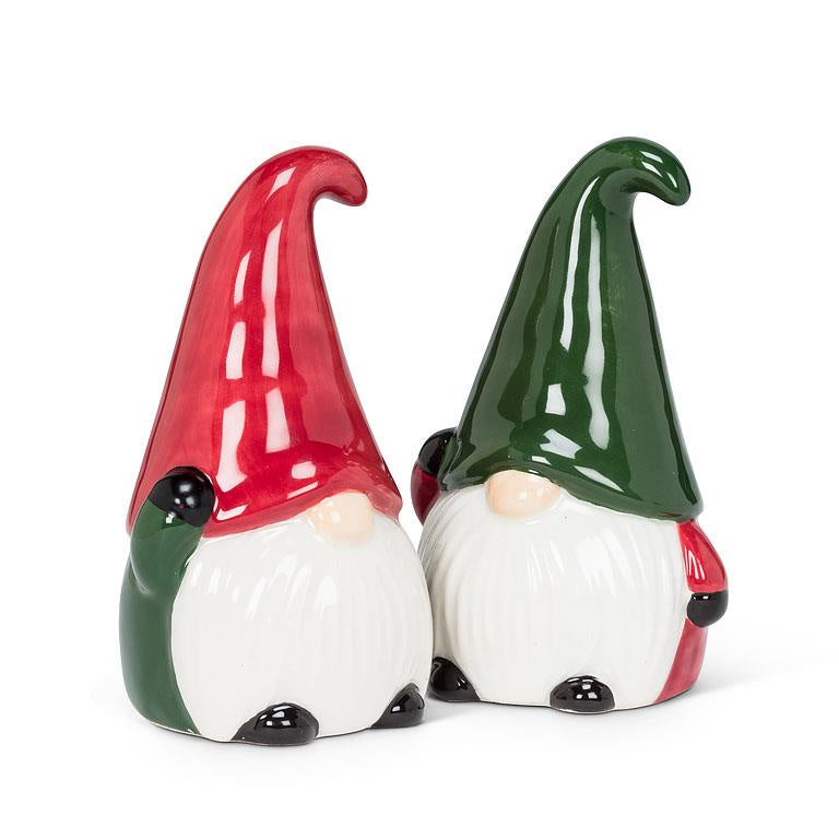 Winter Gnomes Salt & Pepper Shakers