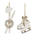 Vintage Skates or Ski Gear Ornament