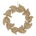 Golden Laurel Wreath Ornament