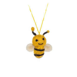 Mini Felt Queen Bee Ornament