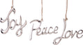 Silver Word Ornament
