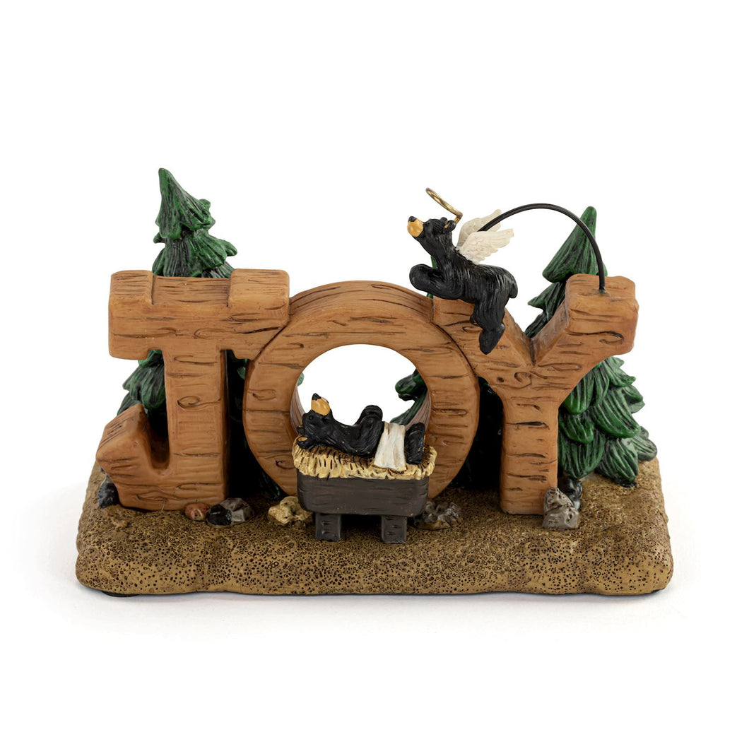 Bearfoot Bear JOY Nativity