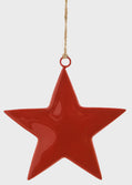 Crimson Glow Star Ornament
