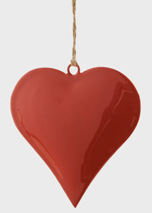 Scarlet Shine Heart Ornament