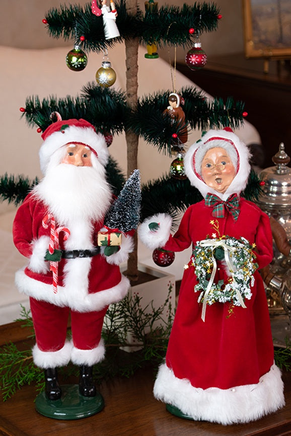 Red Velvet Santa or Mrs Claus