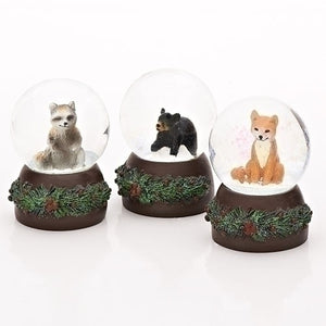Small Baby Wild Animal Snowglobe