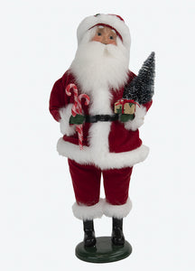 Red Velvet Santa or Mrs Claus