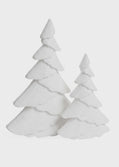 Snowfall Forest Trees