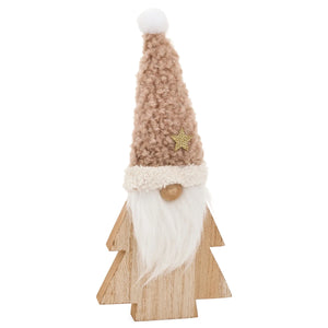 Fun Wooden Shaped Santa