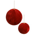 Rich Red Velvet Ornament