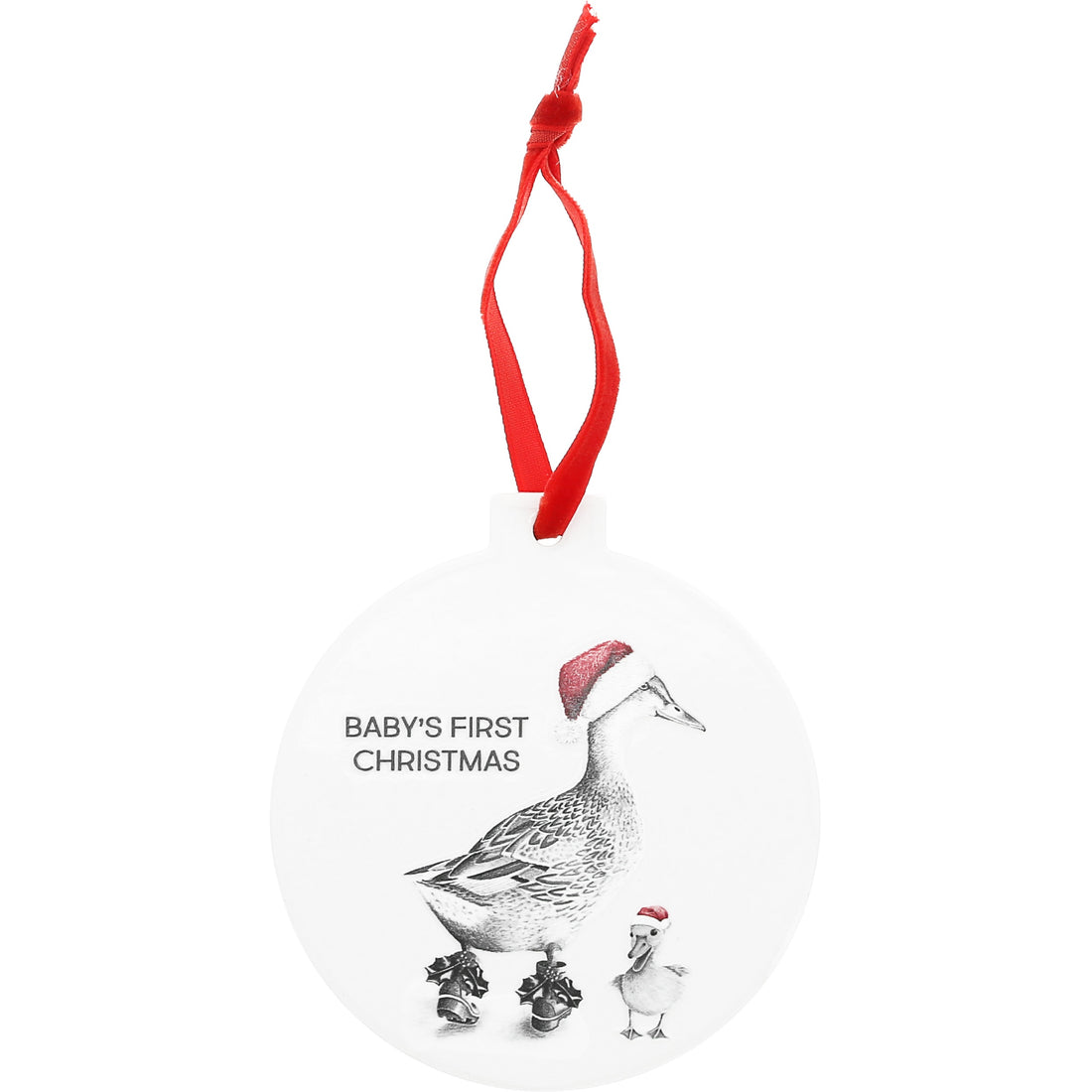 Baby’s First Christmas Duck Ornament