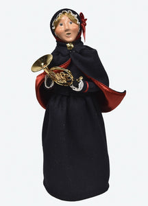 Salvation Army Caroler Woman with Horn  2025