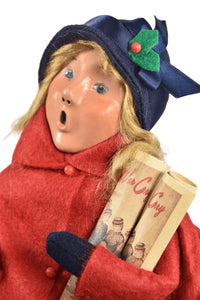 Salvation Army Girl Caroller w Bell