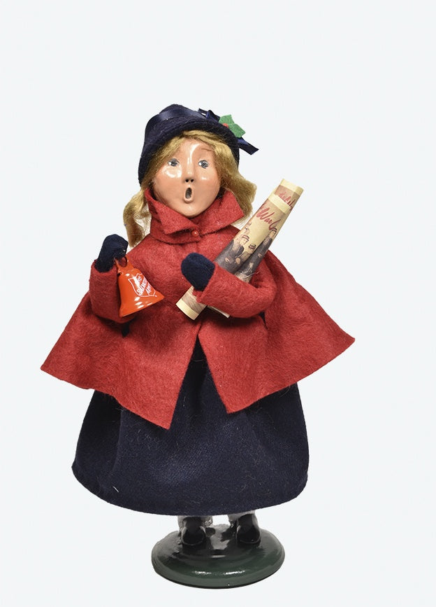Salvation Army Girl Caroller w Bell