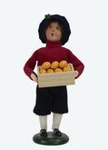 Salvation Army Boy Caroller w Oranges