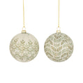 Vintage Fern Paper Ball Ornament