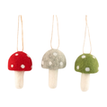 Felt Woodland Mushroom Ornament