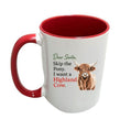 Dear Santa.. I want a Highland Cow Mug