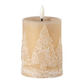 Wintry LED Tree Candle