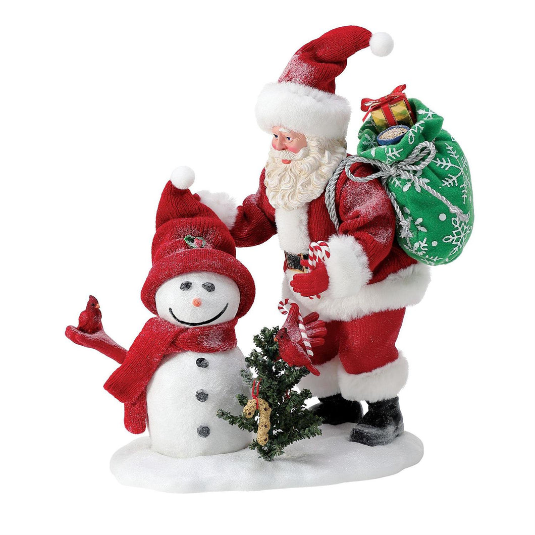 Santa & Little Snowbuddy Possible Dreams