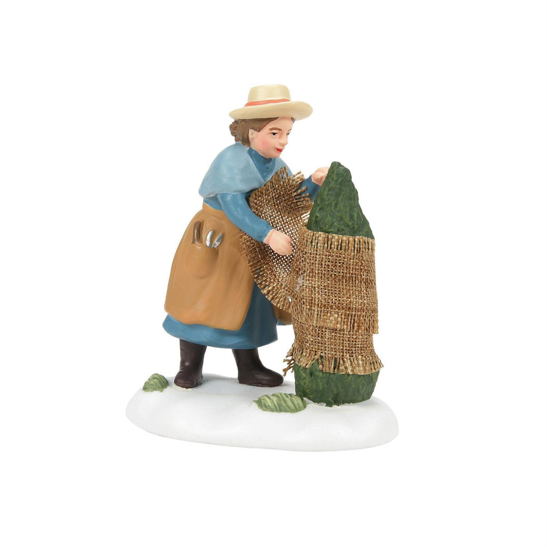 Preparing For The Frost D56 Dickens Village Figure