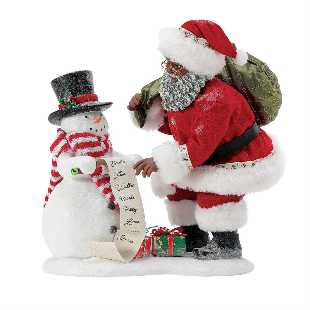 Nice List Possible Dreams Santa