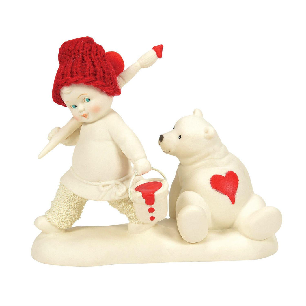 Give A Little Heart Snowbaby