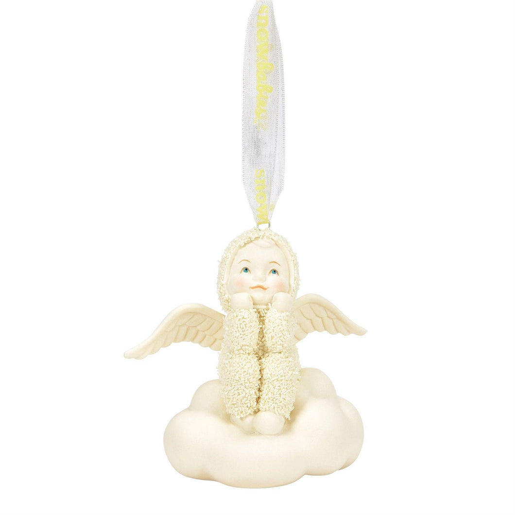Daydreaming In The Clouds Snowbaby Ornament