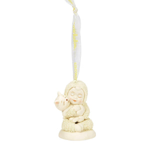 Cat Cuddles Snowbaby Ornament
