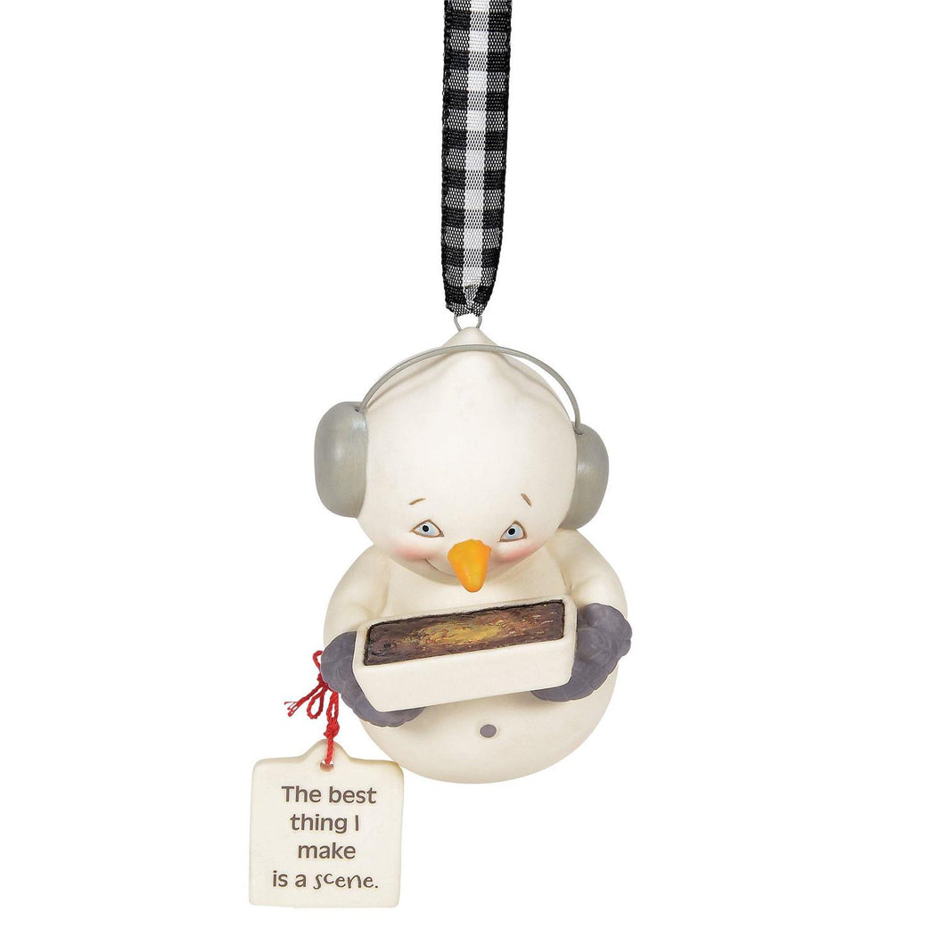 The Best Thing I Make Is A Scene Snowpinion Ornament