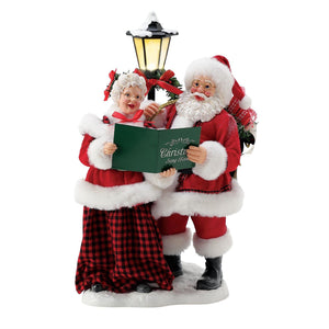 Merry Carollers Possible Dreams Santa & Mrs Claus