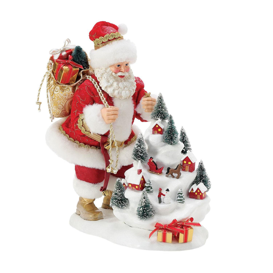 Quaint Village Possible Dreams Santa