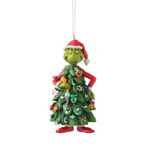 Grinch Disguised As A Christmas Tree Ornament