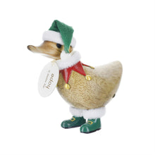 Load image into Gallery viewer, Dcuk Wooden Christmas Elf Duck
