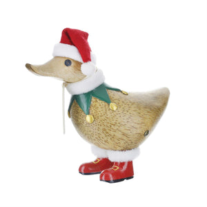 Dcuk Wooden Christmas Elf Duck