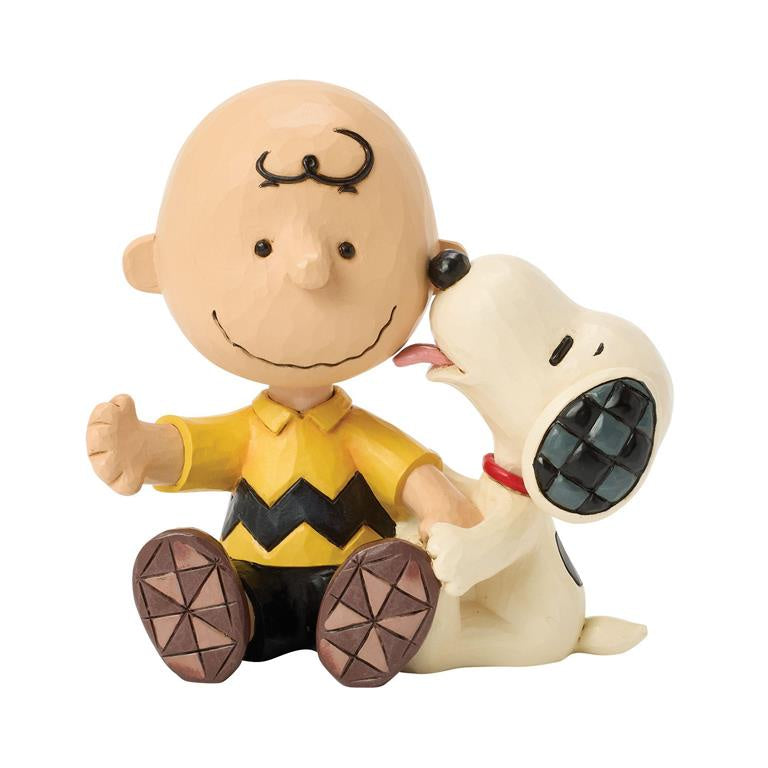 Licks of Love Charlie Brown & Snoopy Jim Shore Figurine