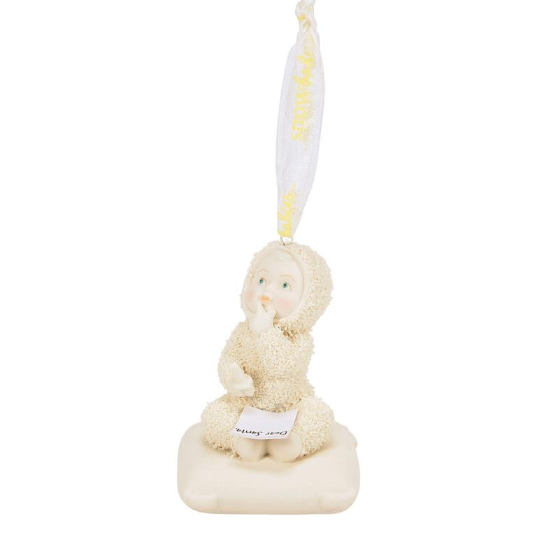 Dear Santa Snowbaby Ornament