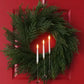 EverGlow LED Wreath & Garland Candles – Set of 6