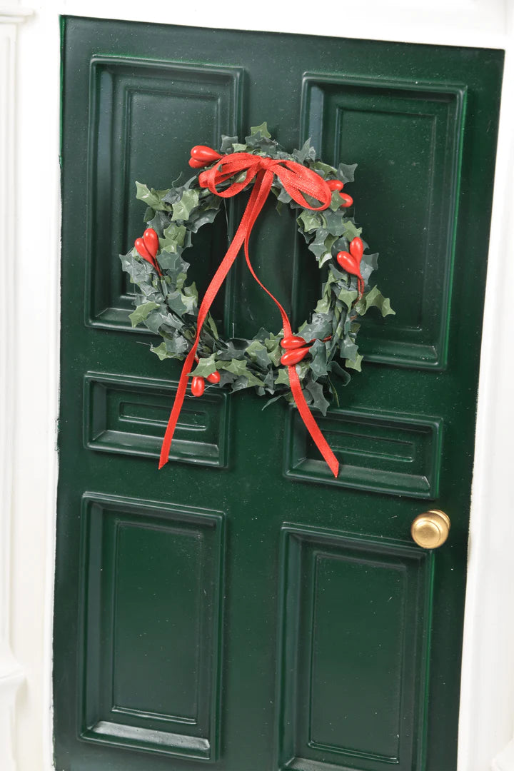 Green Door Byers Choice Caroller Backdrop