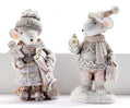 Christmas Mouse Figure